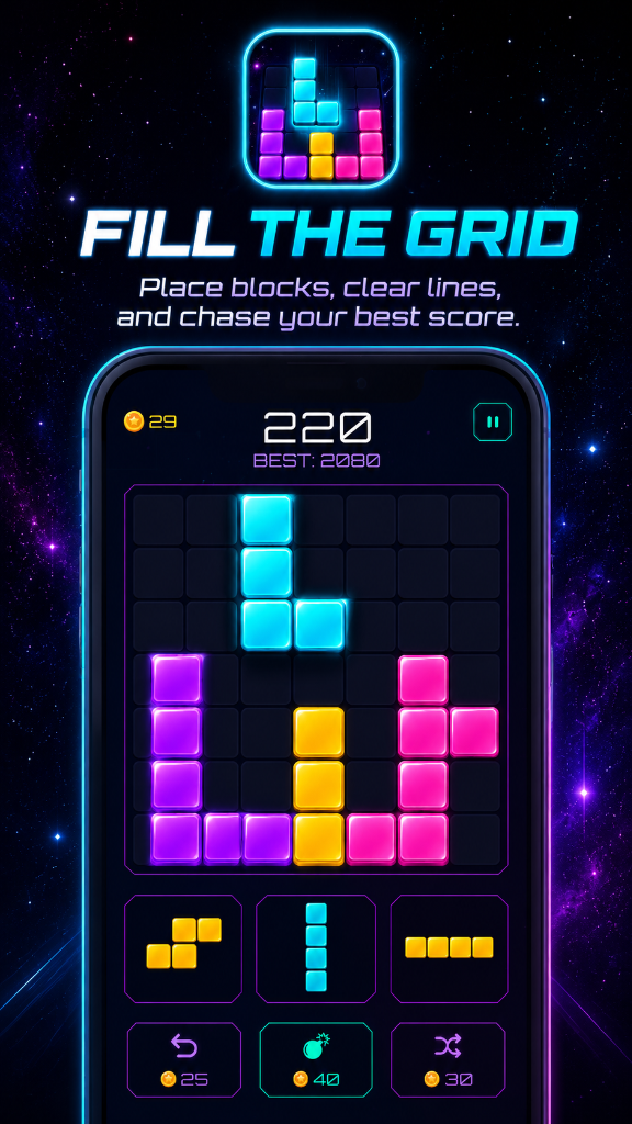 BlockFill Gameplay